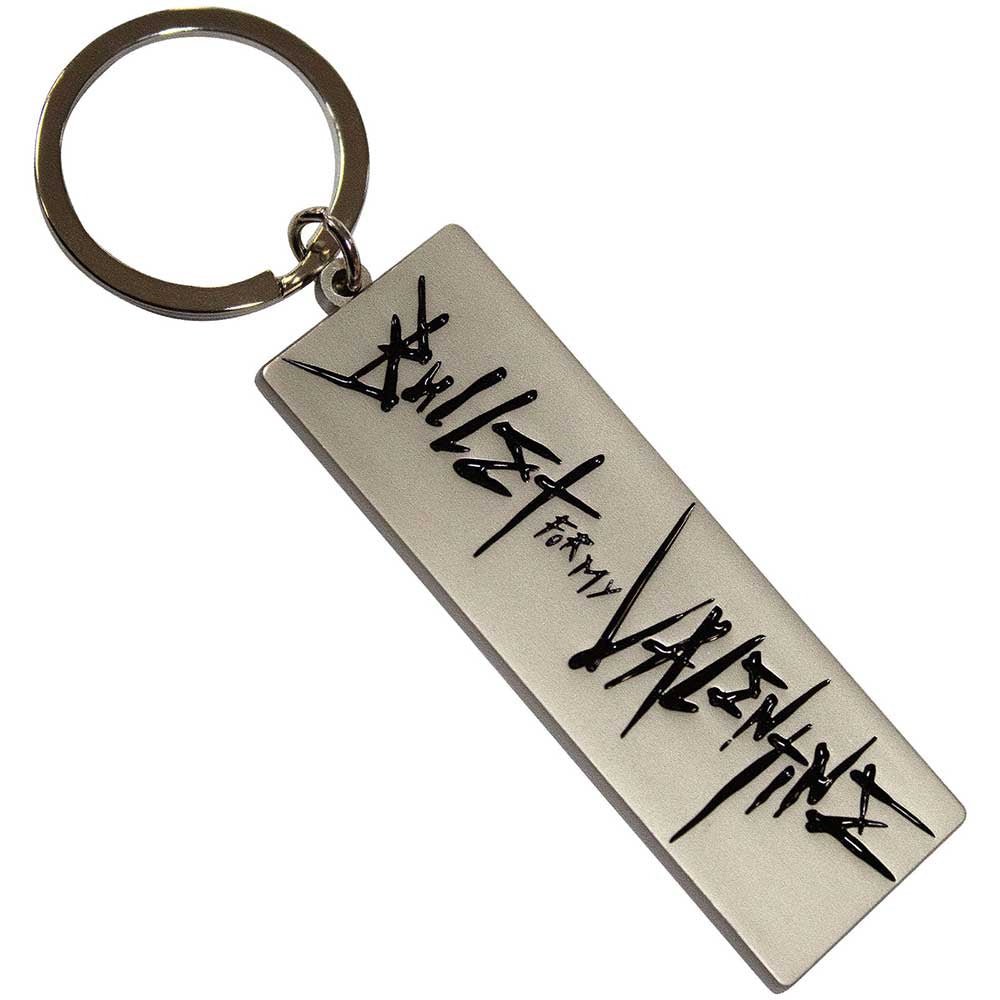 BULLET FOR MY VALENTINE ブレットフォーマイヴァレンタイン - Engraved Logo / キーホルダー - PGS